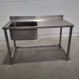 s/s sink with 1 tank left